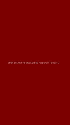 Tampilan Antarmuka Aplikasi Syair Sydney Aplikasi Mobile Responsif Terbaik - 2