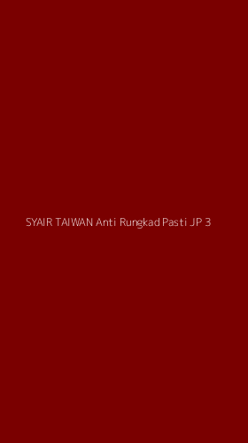 Tampilan Antarmuka Aplikasi Syair Taiwan Anti Rungkad Pasti Jp - 3