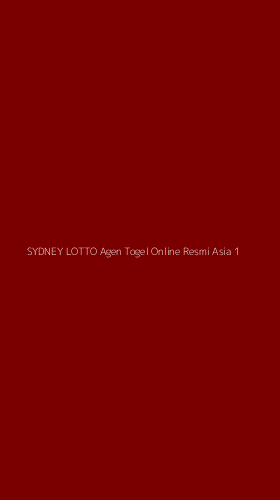 Tampilan Antarmuka Aplikasi Sydney Lotto Agen Togel Online Resmi Asia - 1