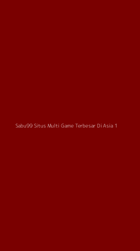 Tampilan Antarmuka Aplikasi Sabu99 Situs Multi Game Terbesar Di Asia - 1
