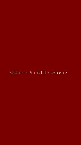 Tampilan Antarmuka Aplikasi Safaritoto Musik Lite Terbaru - 3