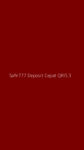 Tampilan Antarmuka Aplikasi Safir777 Deposit Cepat Qris - 3