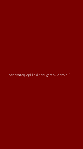 Tampilan Antarmuka Aplikasi Sahabatqq Aplikasi Kebugaran Android - 2