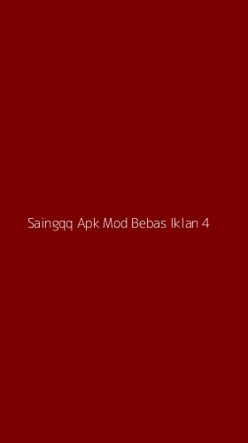 Tampilan Antarmuka Aplikasi Saingqq Apk Mod Bebas Iklan - 4