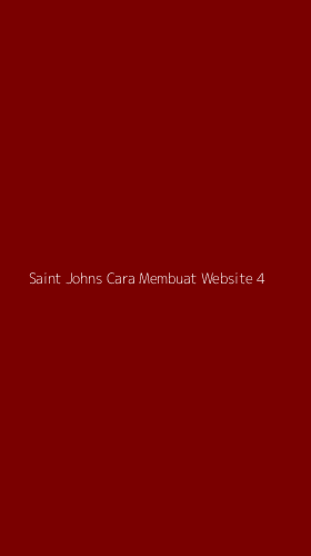 Tampilan Antarmuka Aplikasi Saint Johns Cara Membuat Website - 4