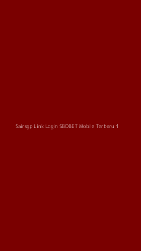 Tampilan Antarmuka Aplikasi Sairsgp Link Login Sbobet Mobile Terbaru - 1