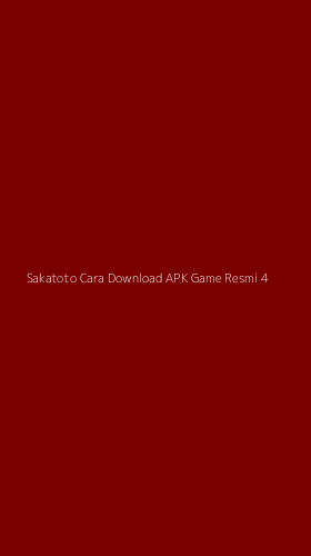 Tampilan Antarmuka Aplikasi Sakatoto Cara Download Apk Game Resmi - 4