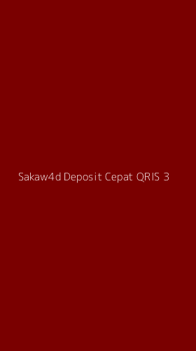 Tampilan Antarmuka Aplikasi Sakaw4d Deposit Cepat Qris - 3