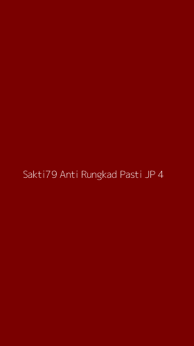 Tampilan Antarmuka Aplikasi Sakti79 Anti Rungkad Pasti Jp - 4