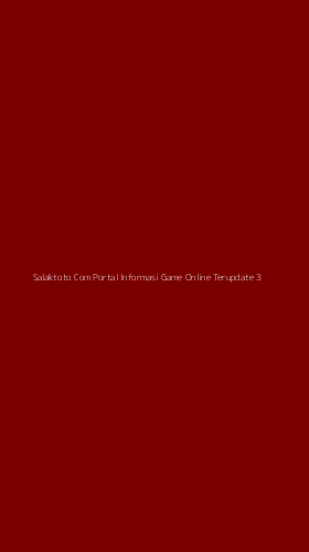Tampilan Antarmuka Aplikasi Salaktoto Com Portal Informasi Game Online Terupdate - 3