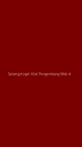 Tampilan Antarmuka Aplikasi Salamjptogel Alat Pengembang Web - 4