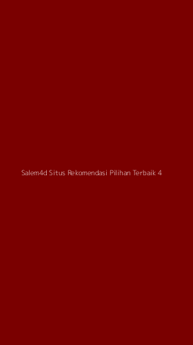 Tampilan Antarmuka Aplikasi Salem4d Situs Rekomendasi Pilihan Terbaik - 4