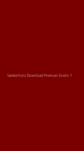 Tampilan Antarmuka Aplikasi Sambeltoto Download Premium Gratis - 1