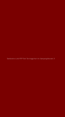 Tampilan Antarmuka Aplikasi Sambototo Link Rtp Slot Tertinggi Hari Ini Gampang Maxwin - 3