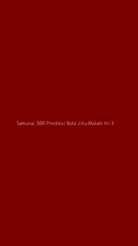 Tampilan Antarmuka Aplikasi Samurai 388 Prediksi Bola Jitu Malam Ini - 3