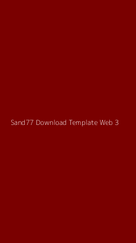 Tampilan Antarmuka Aplikasi Sand77 Download Template Web - 3