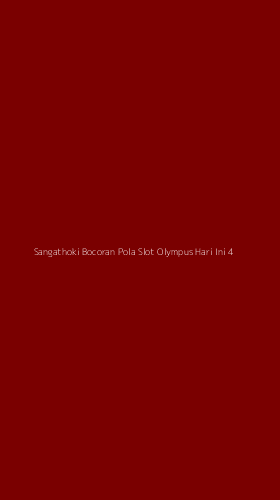 Tampilan Antarmuka Aplikasi Sangathoki Bocoran Pola Slot Olympus Hari Ini - 4