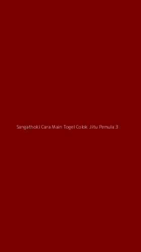 Tampilan Antarmuka Aplikasi Sangathoki Cara Main Togel Colok Jitu Pemula - 3