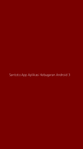 Tampilan Antarmuka Aplikasi Santoto App Aplikasi Kebugaran Android - 3