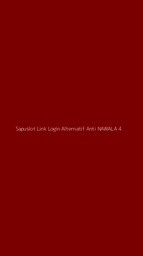 Tampilan Antarmuka Aplikasi Sapuslot Link Login Alternatif Anti Nawala - 4