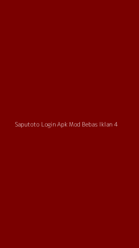 Tampilan Antarmuka Aplikasi Saputoto Login Apk Mod Bebas Iklan - 4