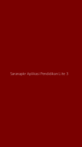 Tampilan Antarmuka Aplikasi Saranapkr Aplikasi Pendidikan Lite - 3