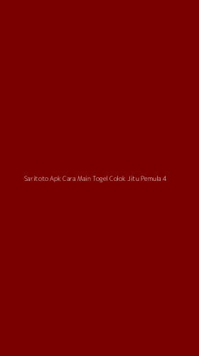 Tampilan Antarmuka Aplikasi Saritoto Apk Cara Main Togel Colok Jitu Pemula - 4