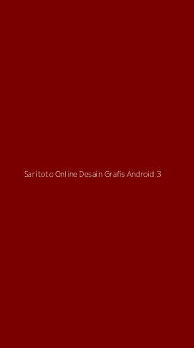 Tampilan Antarmuka Aplikasi Saritoto Online Desain Grafis Android - 3