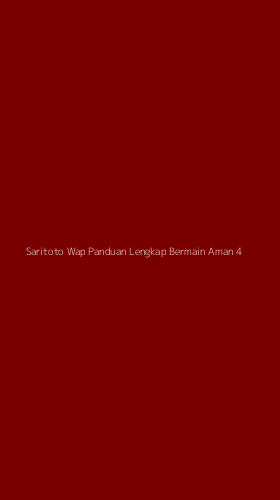 Tampilan Antarmuka Aplikasi Saritoto Wap Panduan Lengkap Bermain Aman - 4