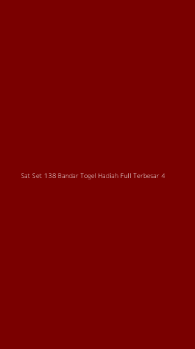Tampilan Antarmuka Aplikasi Sat Set 138 Bandar Togel Hadiah Full Terbesar - 4