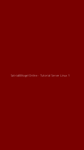 Tampilan Antarmuka Aplikasi Satria88togel Online - Tutorial Server Linux - 1