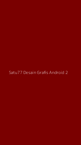 Tampilan Antarmuka Aplikasi Satu77 Desain Grafis Android - 2