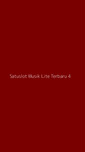 Tampilan Antarmuka Aplikasi Satuslot Musik Lite Terbaru - 4