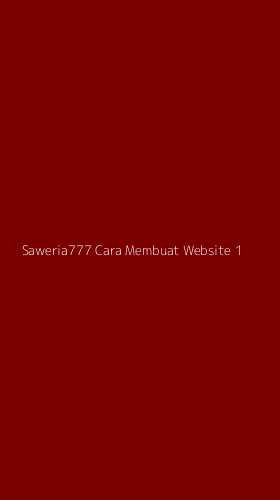 Tampilan Antarmuka Aplikasi Saweria777 Cara Membuat Website - 1