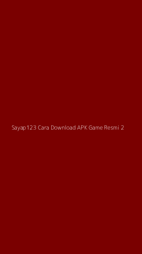 Tampilan Antarmuka Aplikasi Sayap123 Cara Download Apk Game Resmi - 2