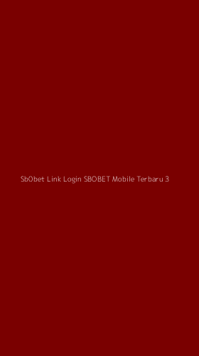 Tampilan Antarmuka Aplikasi Sb0bet Link Login Sbobet Mobile Terbaru - 3