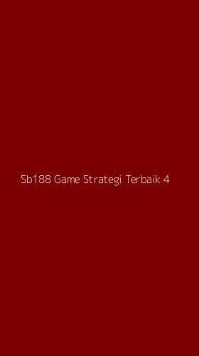 Tampilan Antarmuka Aplikasi Sb188 Game Strategi Terbaik - 4