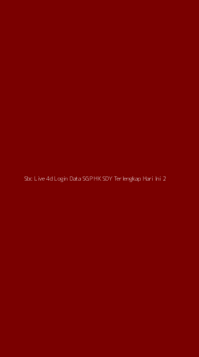 Tampilan Antarmuka Aplikasi Sbc Live 4d Login Data Sgp Hk Sdy Terlengkap Hari Ini - 2