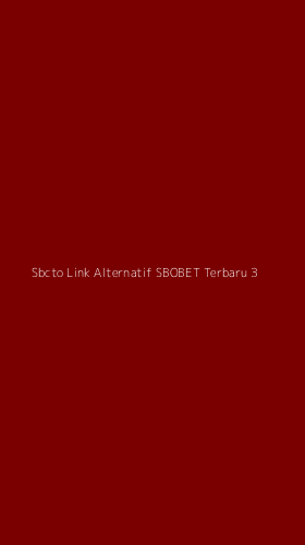 Tampilan Antarmuka Aplikasi Sbcto Link Alternatif Sbobet Terbaru - 3