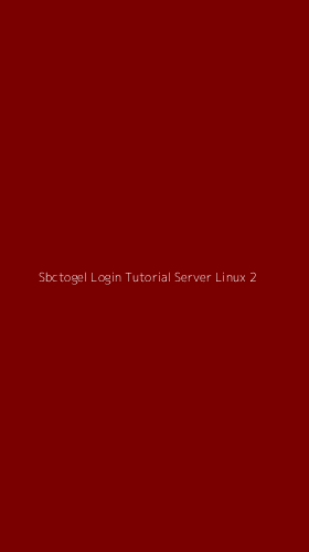 Tampilan Antarmuka Aplikasi Sbctogel Login Tutorial Server Linux - 2