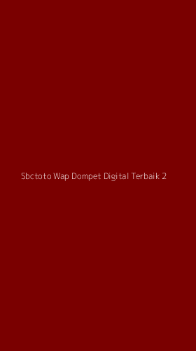 Tampilan Antarmuka Aplikasi Sbctoto Wap Dompet Digital Terbaik - 2