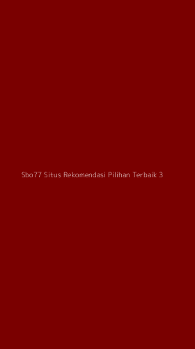 Tampilan Antarmuka Aplikasi Sbo77 Situs Rekomendasi Pilihan Terbaik - 3