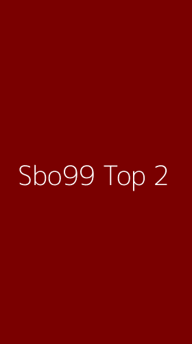 Tampilan Antarmuka Aplikasi Sbo99 Top - 2