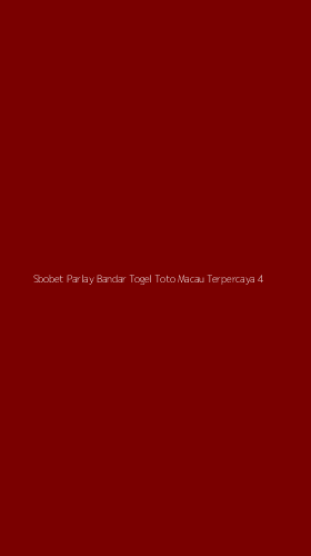 Tampilan Antarmuka Aplikasi Sbobet Parlay Bandar Togel Toto Macau Terpercaya - 4