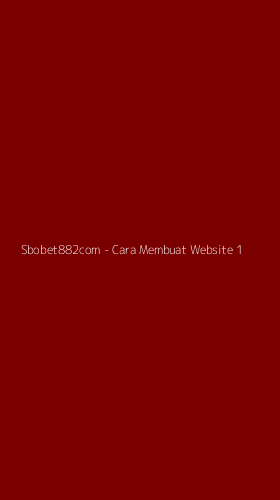 Tampilan Antarmuka Aplikasi Sbobet882com - 1