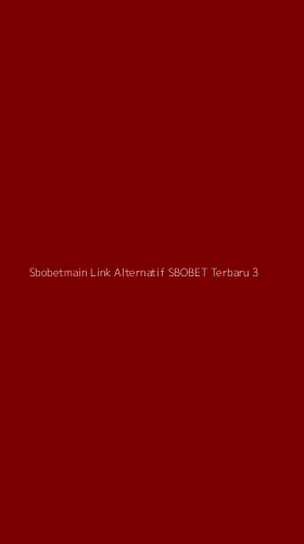 Tampilan Antarmuka Aplikasi Sbobetmain Link Alternatif Sbobet Terbaru - 3