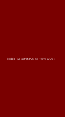 Tampilan Antarmuka Aplikasi Sboid Situs Gaming Online Resmi 2026 - 4