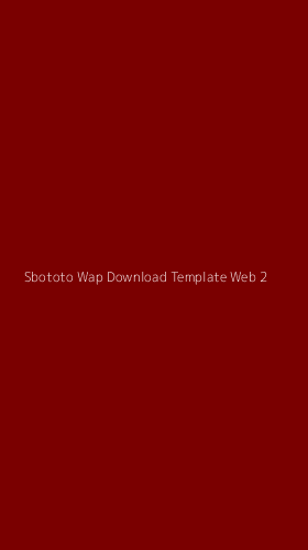 Tampilan Antarmuka Aplikasi Sbototo Wap Download Template Web - 2