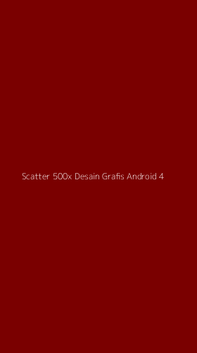 Tampilan Antarmuka Aplikasi Scatter 500x Desain Grafis Android - 4