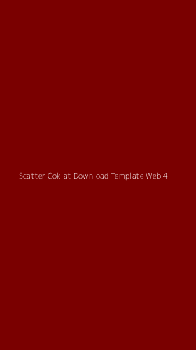 Tampilan Antarmuka Aplikasi Scatter Coklat Download Template Web - 4